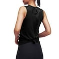 thumbnail image 3 of Ersazi Womens Summer Crewneck Tank Top Womens Tops Sleeveless Yoga Vest Shirt Summer Casual Workout Tees Black S, 3 of 8