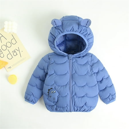 

Hunpta Kids Child Toddler Infant Baby Boys Girls Cartoon Long Sleeve Winter Coats Jacket Cute Animals Hooded Outer Outwear Outfits Clothes