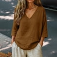 thumbnail image 2 of Flowy Summer Vacation Tops 2026 Womens Beach Outfits, 2 of 6