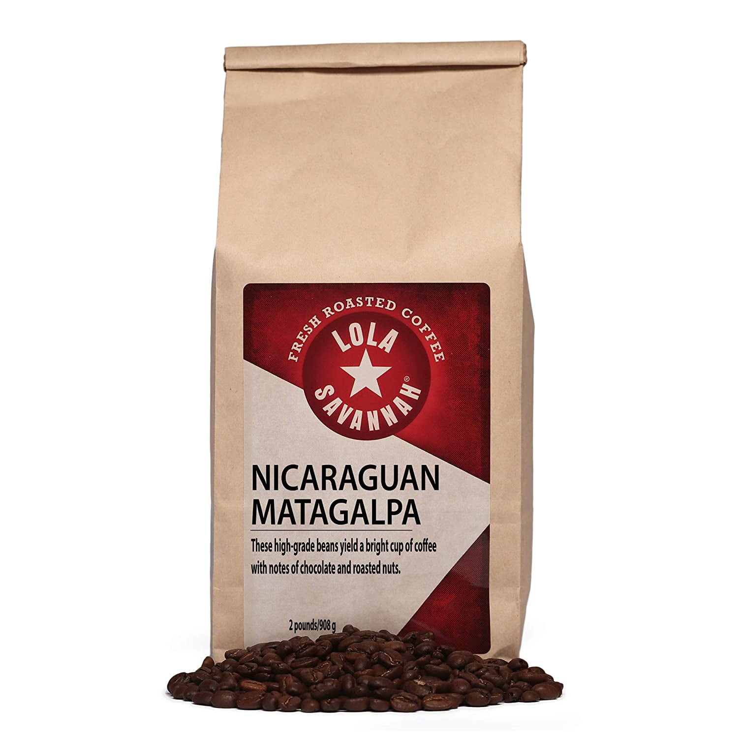 Lola Savannah Nicaraguan Matagalpa Whole Bean Coffee A