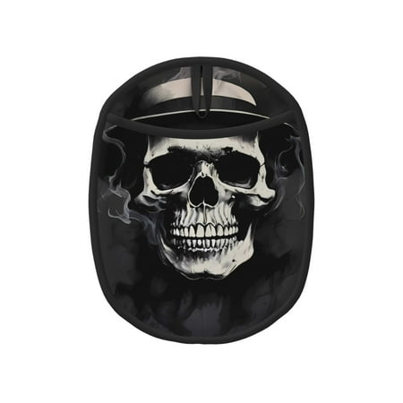 

Naloa Magician Hat Skull Silicone Pot Holders Oven Mitts Heat Resistant Hot Pads Non Slip Pot Holder for Kitchen Baking and Cooking 9.4 x 7.5 Inches