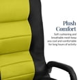 thumbnail image 5 of Best Choice Products 360-Degree Swivel Gaming Floor Chair w/ Armrest Handles, Foldable Adjustable Backrest - Black/Yellow, 5 of 10