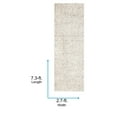 thumbnail image 6 of Livabliss Area Rugs for Living Room, 3x7 Freud Modern Ivory Runner Rug, Bedroom Dining Room Home Decor Stain Resistant Carpet (2'7" x 7'3" Runner), 6 of 6