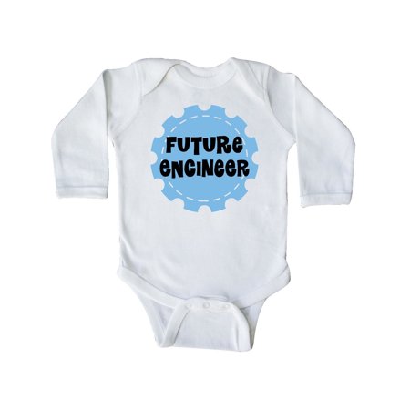 

Inktastic Future Engineer Gift Baby Boy or Baby Girl Long Sleeve Bodysuit