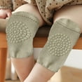thumbnail image 4 of 5 Pairs Baby Crawling Anti-Slip Knee Pads and Anti-Slip Baby Socks Set Unisex, 4 of 5