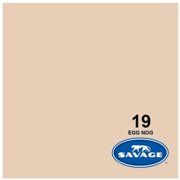 Savage Widetone Seamless Background Paper, 86 x 36' - Egg Nog, Single