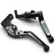 thumbnail image 5 of Compatible with MV Agusta Brutale 750/910/989R/1078 RR 2001-12 Motorcycle Accessories Adjustable Folding Extendable Brake Clutch Lever Black, 5 of 5