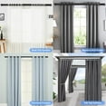 thumbnail image 4 of OLIYNEDY Black Curtain Rods for Windows 30 to 48 inch, 1 inch Heavy Duty Curtain Rod For Bathroom, Living room, Kitchen, 4 of 6