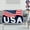 American Flag#4, variant on American Flag Sherpa Throw Blanket Polar Fleece, Super Cozy Warm TV Blankets for Bed or Couch Reversible 50" x 60"
