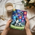 thumbnail image 3 of Happy New Year Border Collie Family Cheer Winter Midnight Firework Spiral Bound Journal Borders Dog Lovers Gifts Idea 5x7in Spiral Notebook - 02025, 3 of 5