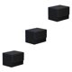 thumbnail image 4 of Vogacara Caja de almacenamiento de cubierta de tarjeta coleccionable con organizador de tapa Estuches para juegos Protector Organización de contenedor Azul negro 3piezas Vogacara CBP255150, 4 of 6
