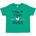 thumbnail image 3 of Inktastic Oma and Opa's Favorite- Heart Grandchild Boys or Girls Toddler T-Shirt, 3 of 5