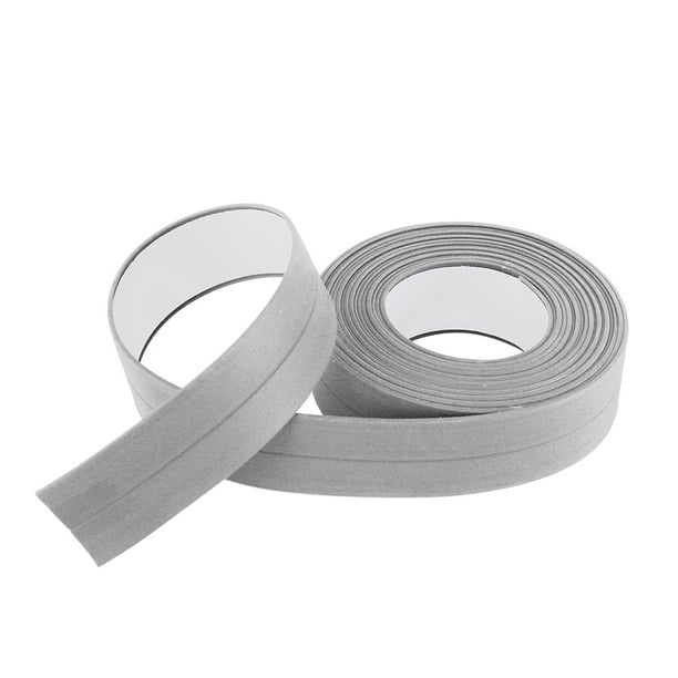 ODOMY Bathroom Shower Basin Bath Sealing Strip Tape Pvc Self Adhesive