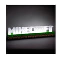 thumbnail image 4 of Paladone Minecraft Logo Light - Funciona con pilas o USB - 2 modos de luz - Mercancía con licencia oficial, Blanco/Marrón/Verde, 4 of 5