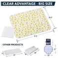 thumbnail image 3 of Cambiador – Cambiador portátil impermeable y reutilizable más grande de 25.5 x 31.5 pulgadas para cambiar pañales en cualquier lugar mientras viajas – Funda para cambiador de bebé compacta y lavable –, 3 of 5