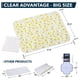 thumbnail image 3 of Cambiador – Cambiador portátil impermeable y reutilizable más grande de 25.5 x 31.5 pulgadas para cambiar pañales en cualquier lugar mientras viajas – Funda para cambiador de bebé compacta y lavable –, 3 of 5