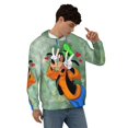 thumbnail image 4 of Goofy Men's Hoodie Novelty Graphic Long Sleeve Adult Sweatshirt Casual Unisex Pullover Sweater Hooded Tracksuit, 4 of 8