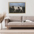 thumbnail image 3 of Stupell Industries Transitional Alert Hunting Dog in Field Gold Floating Frame Canvas Art, 31 x 21, by Arlington Prints, 3 of 8