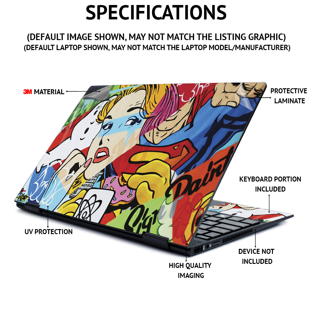 Skin Decal Wrap Compatible With Universal Universal Laptop Flower Dream - image 2 of 4