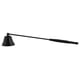 thumbnail image 1 of TICFOX Apagavelas, 1 Pieza De Acero Inoxidable De Moda En Forma De Campana para Velas, Mecha, Herramienta De Mano(Black), 1 of 5