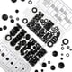 thumbnail image 4 of Black Kit surtido de ojales de goma de 350 piezas, junta de alambre con tapón para orificio de cortafuegos, junta de anillo de goma para automóvil, 4 of 5