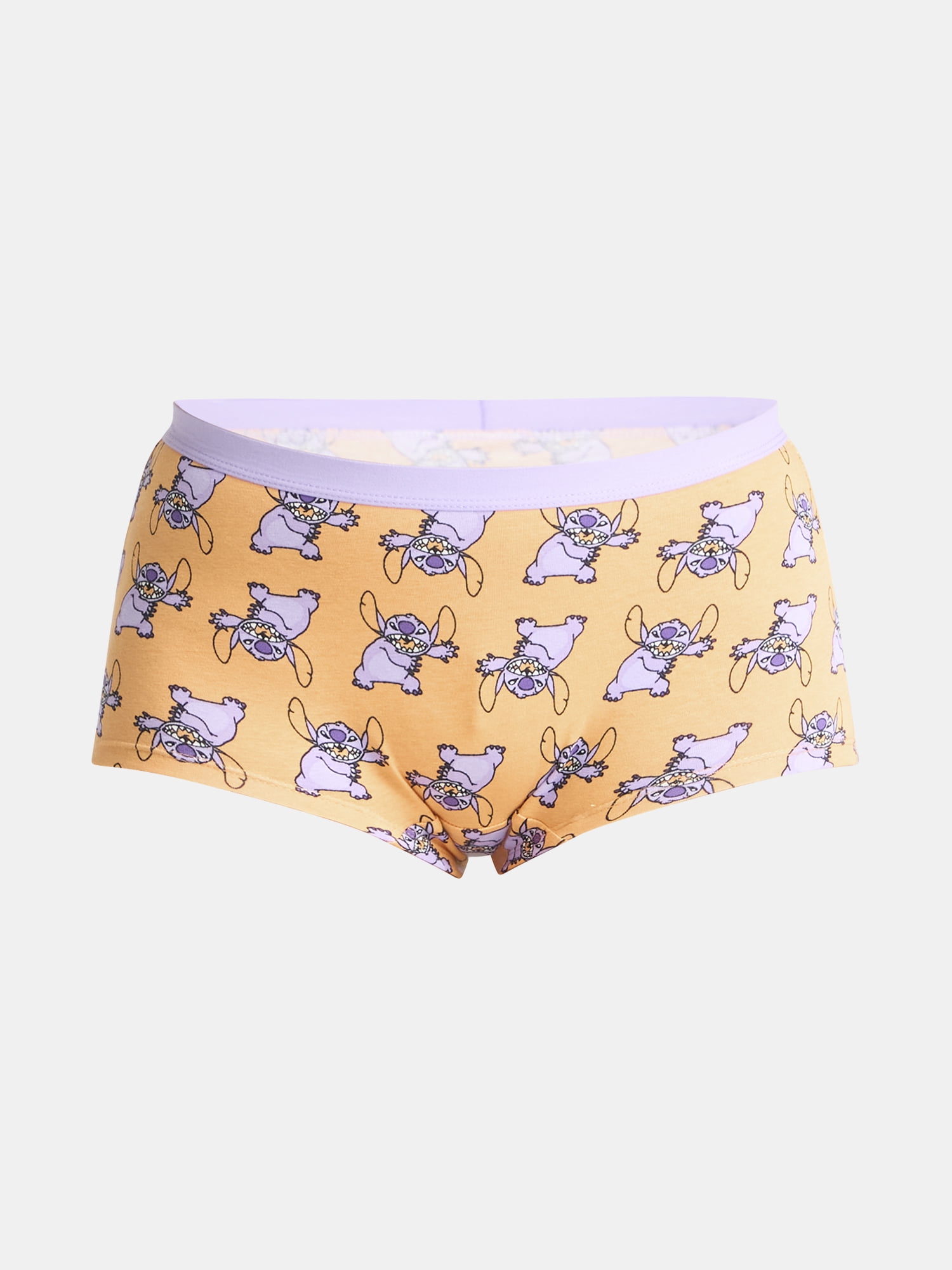 Disney Stitch Women's Halloween Boyshort Panties, 3-Pack, Sizes S-XXL