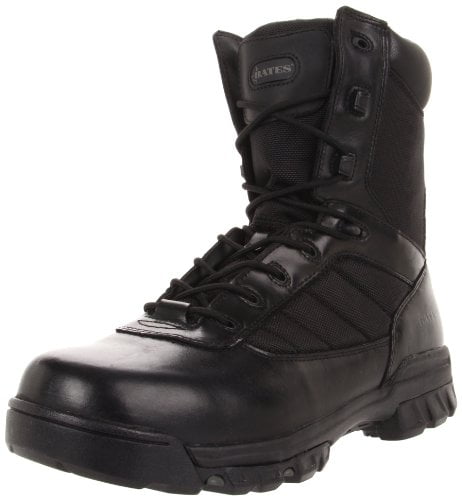 Tactical Sport Side Zip Work Boot,Black 