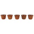 thumbnail image 1 of Wooden Tea Cups Handmade Multifunctional Safe Eco Friendly Solid Wood Teacups for Drinking Tea Coffee Wine Beer Hot Drinks 5 Pcs, 1 of 4