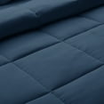 thumbnail image 5 of Lux Decor Collection Twin Comforter All Season Down Alternative Quilted Comforter Duvet Insert with Corner Tabs - Duvet Insert Twin Comforter only (Twin, Navy Blue), 5 of 8