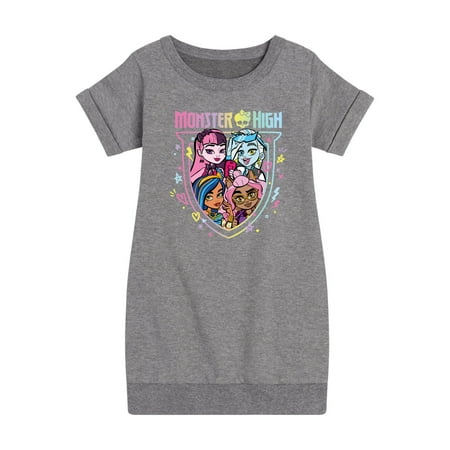 

Monster High Student - Toddler And Youth Girls Fleece Dress