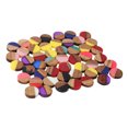 thumbnail image 4 of 50Pcs Round Wood Patch, Simple To Use Round Resin Slices Exquisite Craftsmanship  For DIY Decoration Accessories For DIY Supplies, 4 of 8