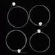 thumbnail image 2 of Juego de cuerdas para ukelele, accesorios de guitarra transparentes de alta gama, carbono, sonido brillante, 4 Uds., 2 of 8