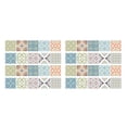 thumbnail image 2 of Toystoory 20 Piezas Mosaico Azulejos de Pared Pegatinas Cocina Baño Azulejo Calcomanías #1 15x15cm Type3, 2 of 6