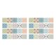 thumbnail image 3 of Billuyoard 20 piezas mosaico azulejos de pared pegatinas cocina baño azulejos calcomanías #3 15x15cm Type3, 3 of 6