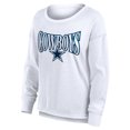 thumbnail image 2 of Womens Wht Color Long Sleeve Cotton Crew Tee State Pride, 2 of 3