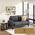 thumbnail image 1 of Sillón en Caja Zinus Colton de 2 Plazas de Memory Foam Gris, 1 of 6