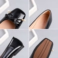 thumbnail image 5 of Womens Dress Shoes Womens Flats Everyday Shoes for Women Womens Casual Shoes Womens Trendy Shoes Women's Round Toe Ballet Flats Comfortable Bow Dressy Flats Shoes for Women Black 5, 5 of 8