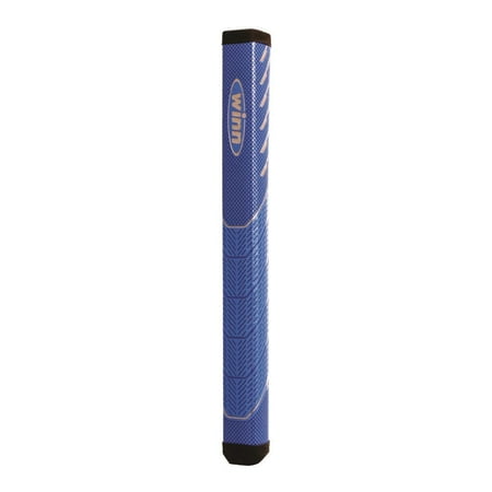 UPC: 0018136017045 | Winn NTP (No Taper Pistol) 1.10 Midsize Putter Grip – Blue