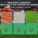 thumbnail image 4 of Balón de Fútbol QMCZLA Blanco de Entrenamiento Juvenil con Red para Niños y Adultos, 4 of 7