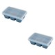thumbnail image 2 of Cateissary Molde apilable para bandeja de cubitos de hielo de 6 cavidades, molde para postres y pasteles, moldes para fiestas Type6 NO6, 2 of 6