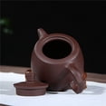 thumbnail image 4 of Zisha Teapot 200ml Chinese Yixing Clay Jinglan Tea Pot Maker Purple Mud Brewing Kettle, 4 of 6