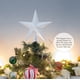 thumbnail image 4 of Adorno para árbol, estrella con purpurina, 20 cm, decoración navideña, 4 of 7