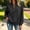 A1_Black, variant on TZZQ Women Quarter Zip Pullover Sweatshirt Oversized Loose Fit Athletic Sweatshirt Casual Fashion Stand Collar Long Sleeve Pullover Hoodie Comfy Trendy Plus Size Relaxed Fit Sports Shirts Black L
