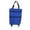 Blue, variant on 2-in-1 Foldable Shopping Cart Bag - Oxford Cloth, Rubber Wheels, Waterproof, for Grocery & Travel