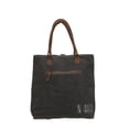 thumbnail image 2 of Boho Fleur Médaillon Toile Recyclée et Cuir Véritable Garniture Sac Bag, 2 of 4