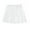 White, variant on lnmuld Girls Short Skirt Summer Fashion Waist Tennis Pleated Slim Skirt Casual Mini High Elastic Waistband Skirt Size:17-18 Years