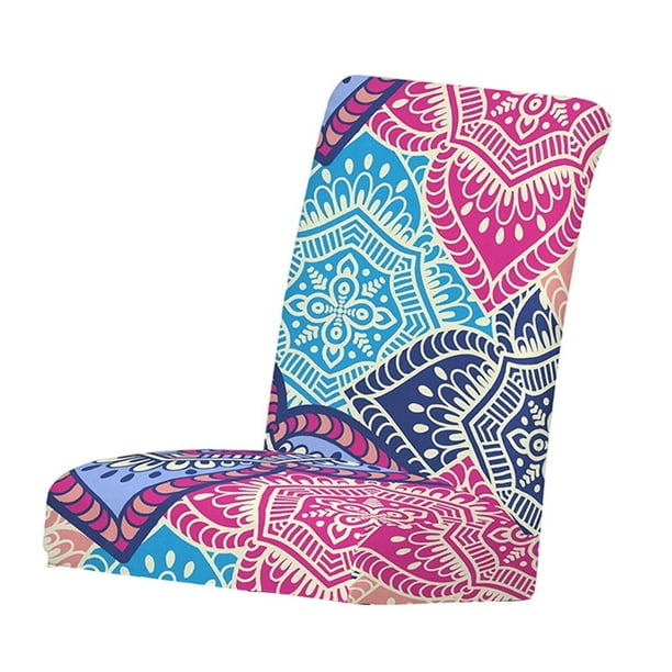Funda de silla de comedor elástica suave, funda de repuesto para silla tapizada Estilo A