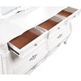 thumbnail image 4 of Wood 5-piece Queen Bedroom Set with 9-drawer Dresser for Clothing Storage, 4 of 6