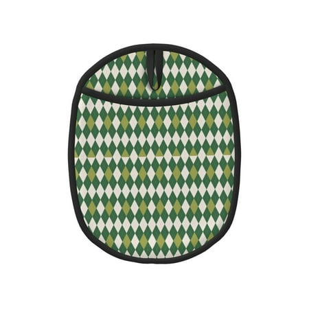 

Naloa Light Green Squares Silicone Pot Holders Oven Mitts Heat Resistant Hot Pads Non Slip Pot Holder for Kitchen Baking and Cooking 9.4 x 7.5 Inches