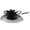Black, variant on Fascinators for Women LSQii Flower Mesh Ribbons Bow Knot Headband Wine Red Hair Clip Beret Pillbox Hat for Cocktail Tea Party Church Bridal Wedding Gift